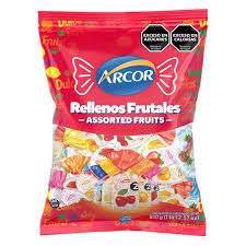 CARAMELOS ARCOR SAQUITOS FRUTALES 810 GRS